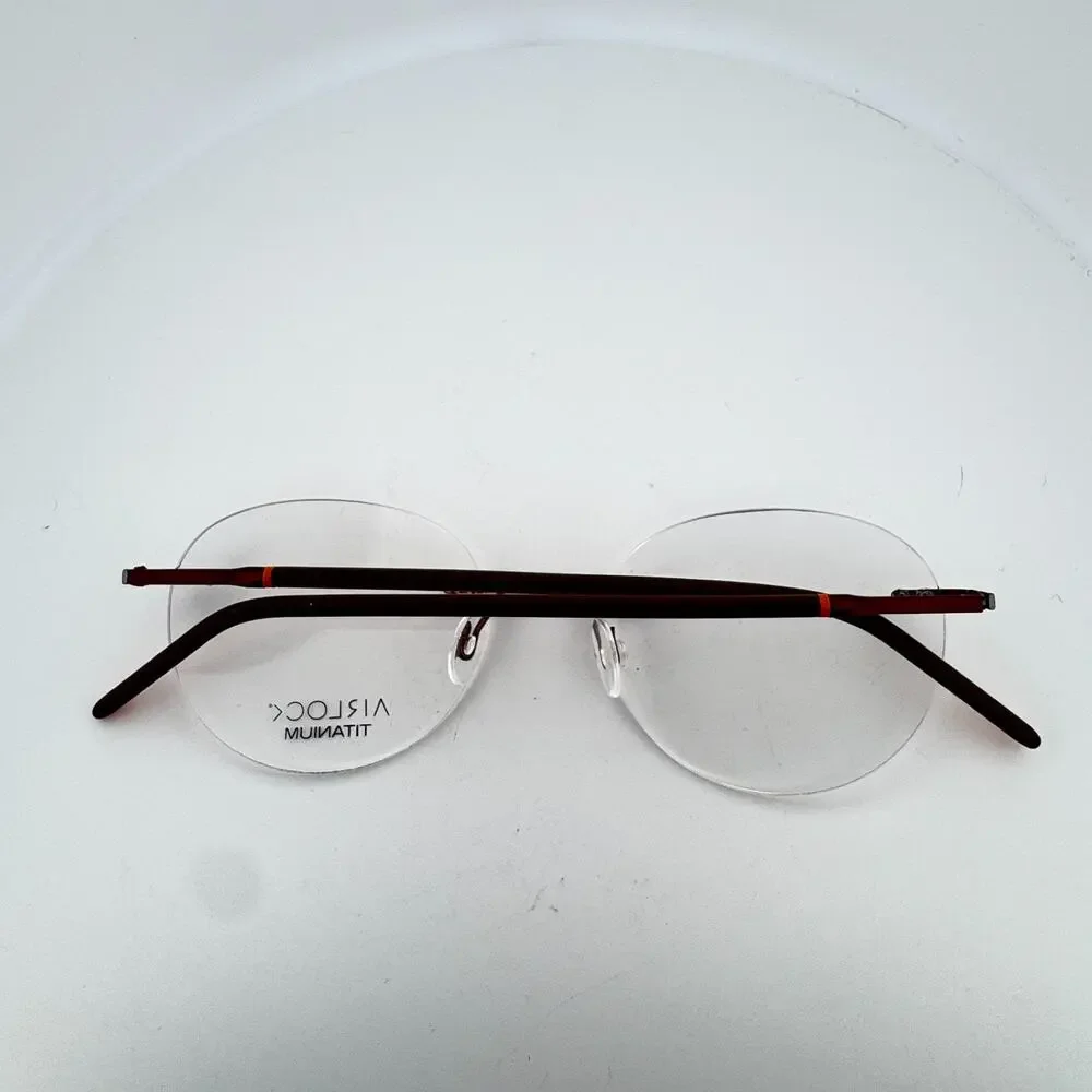 Airlock eyeglasses frame